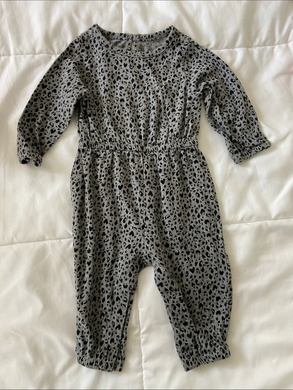 Baby Girls Mixed Romper & Outfit Bundle - Pink, Floral, Gray, Cream - Picture 6 of 7